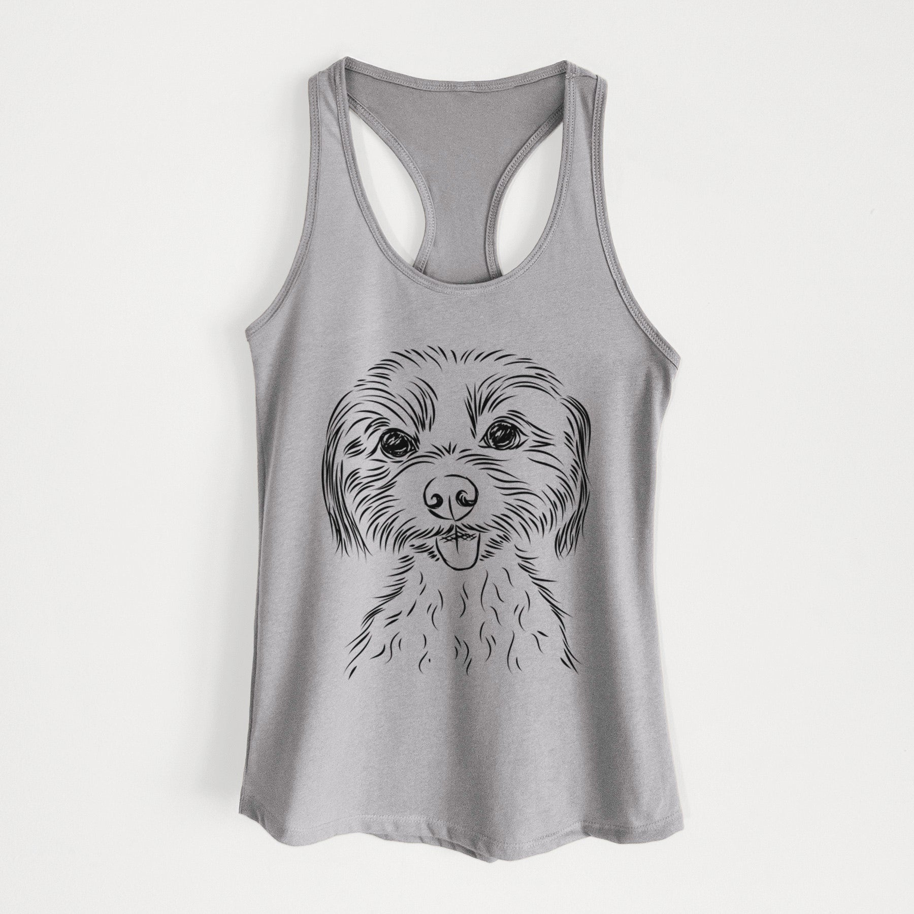 Mater the Yorkshire Terrier - Women's Racerback Tanktop