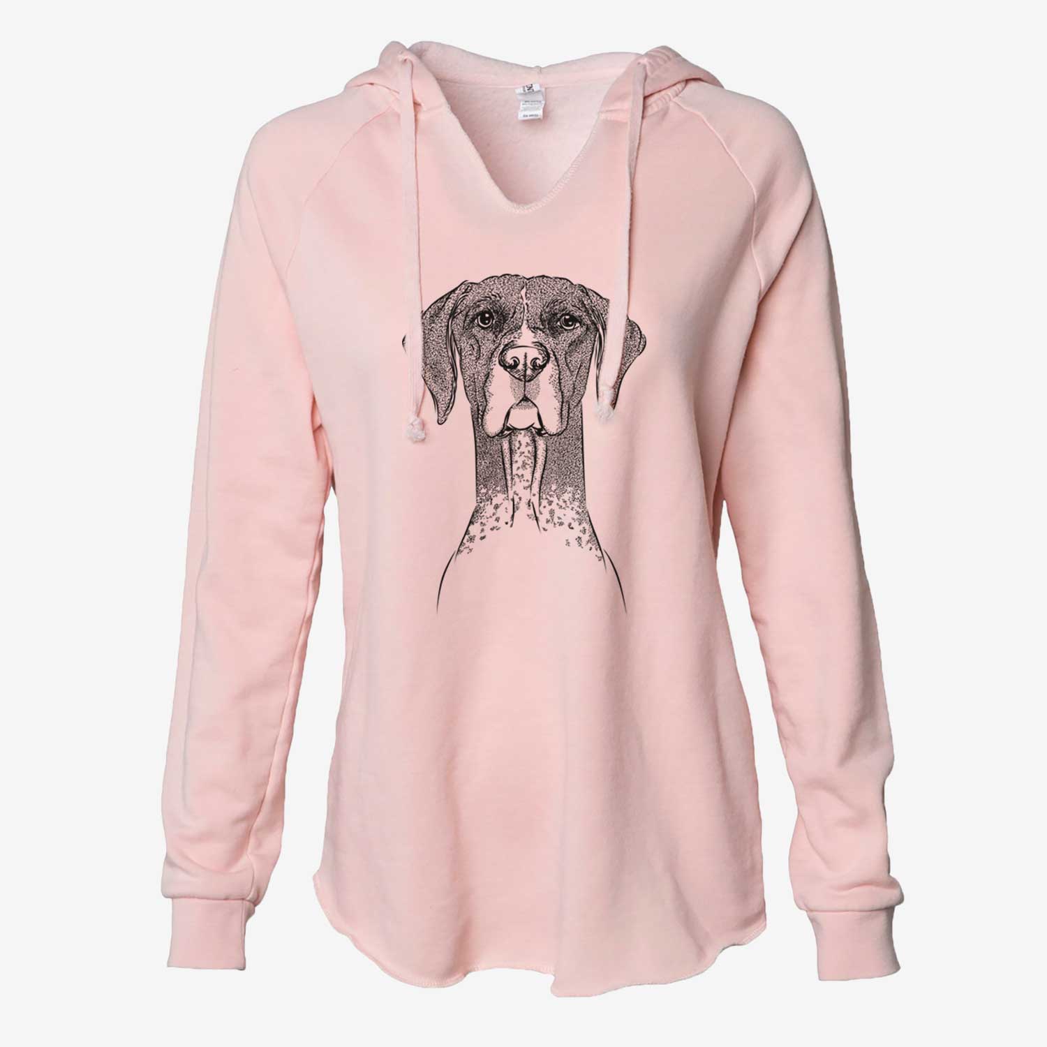 Mattis the German Shorthaired Pointer - Cali Wave Hooded Sweatshirt