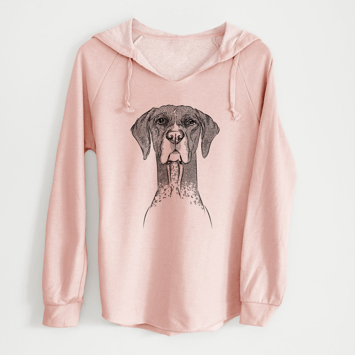 Bare Mattis the German Shorthaired Pointer - Cali Wave Hooded Sweatshirt