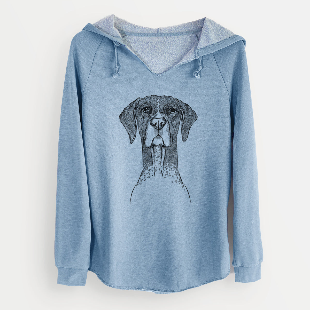 Bare Mattis the German Shorthaired Pointer - Cali Wave Hooded Sweatshirt