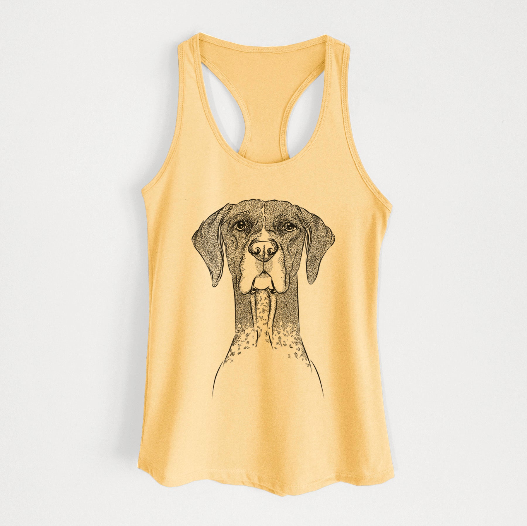 Mattis the German Shorthaired Pointer - Women's Racerback Tanktop