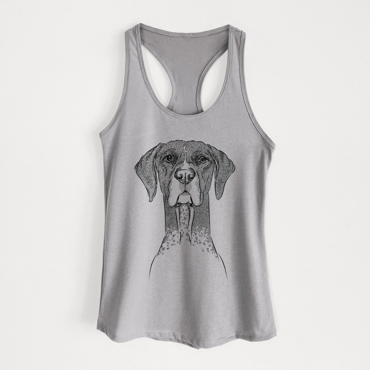 Mattis the German Shorthaired Pointer - Women&#39;s Racerback Tanktop