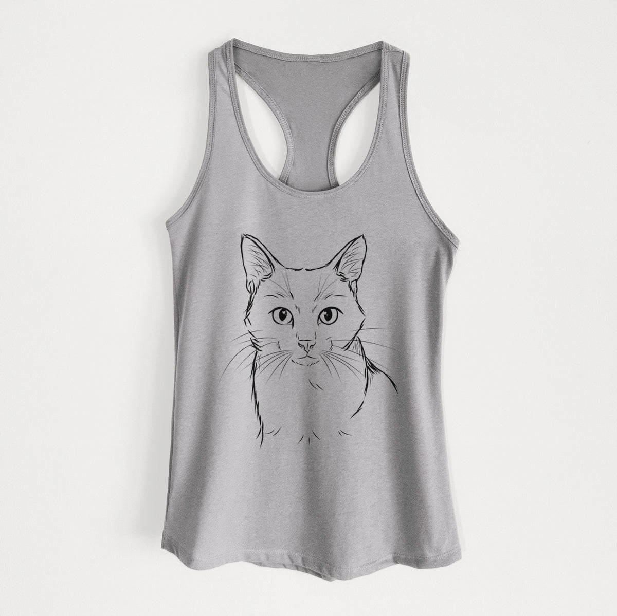 Maverick the Cat - Women&#39;s Racerback Tanktop