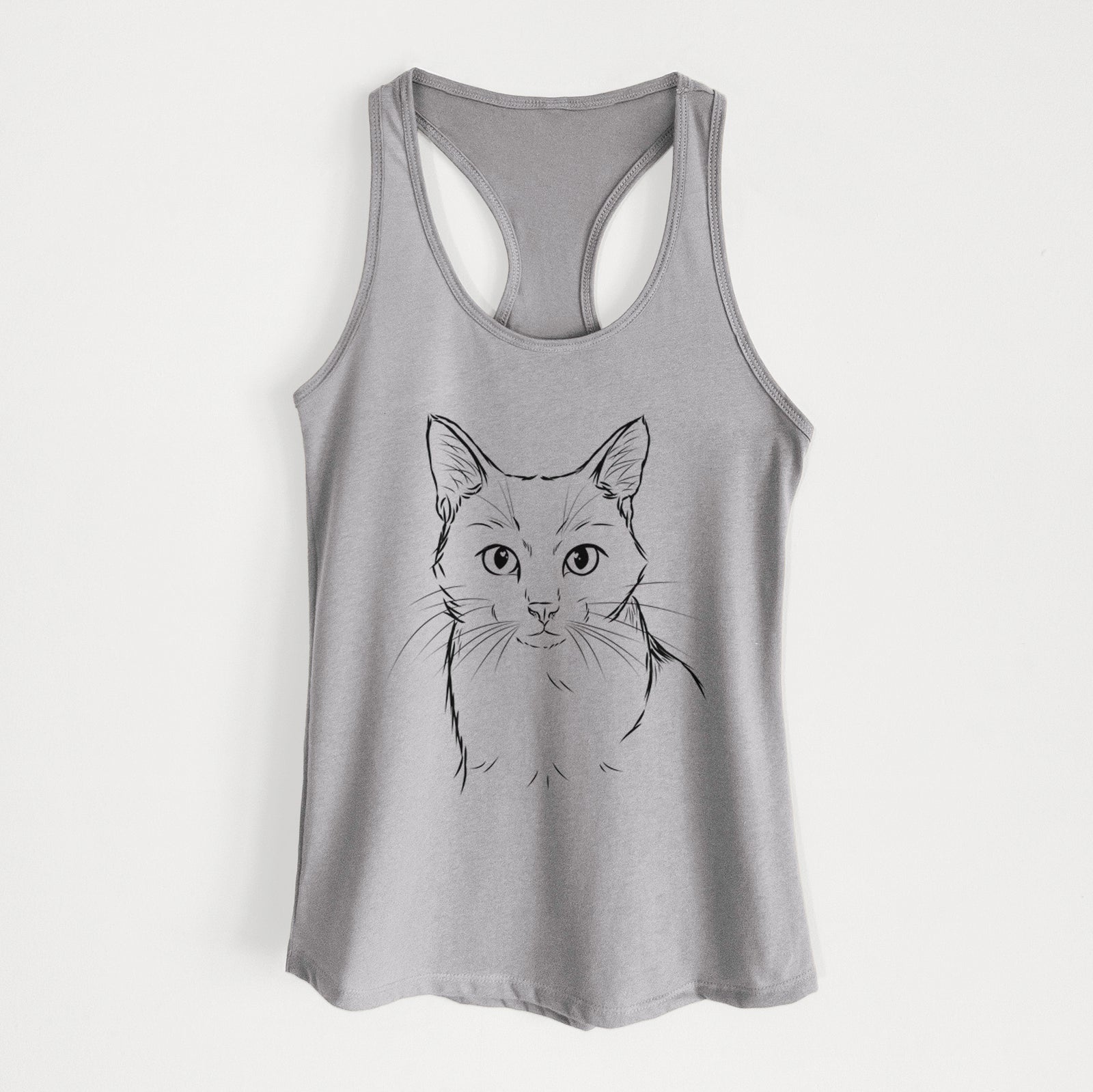 Maverick the Cat - Women's Racerback Tanktop