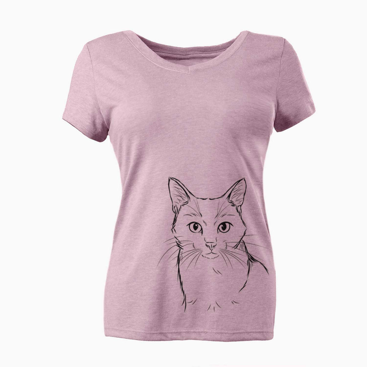 Bare Maverick the Cat - Women's V-neck Shirt