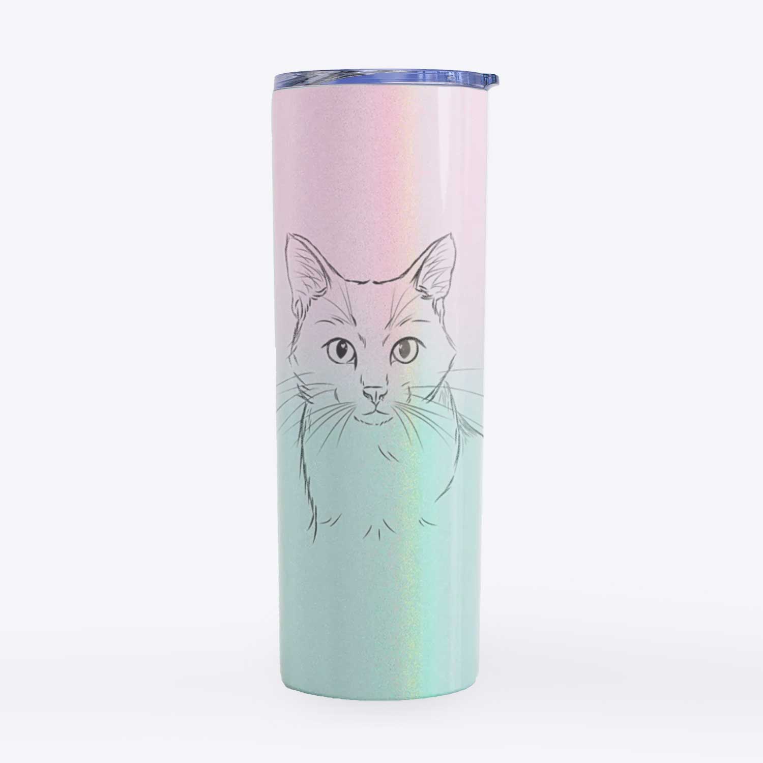 Maverick the Cat - 20oz Skinny Tumbler