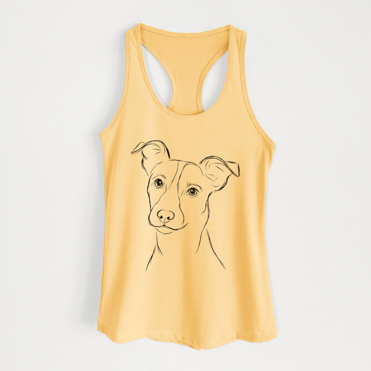 Max the Jack Russell Terrier - Women's Racerback Tanktop
