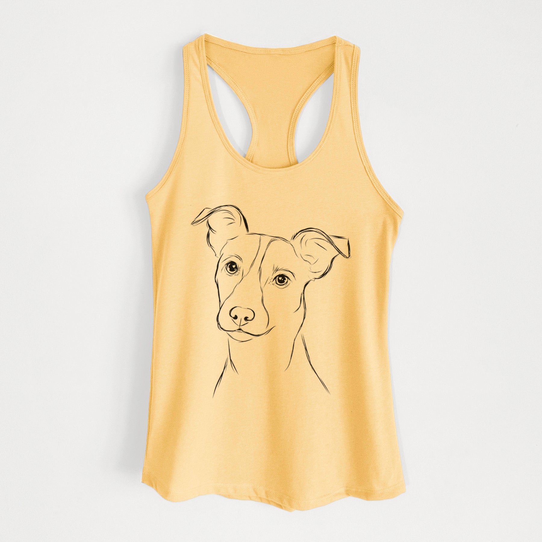 Max the Jack Russell Terrier - Women's Racerback Tanktop