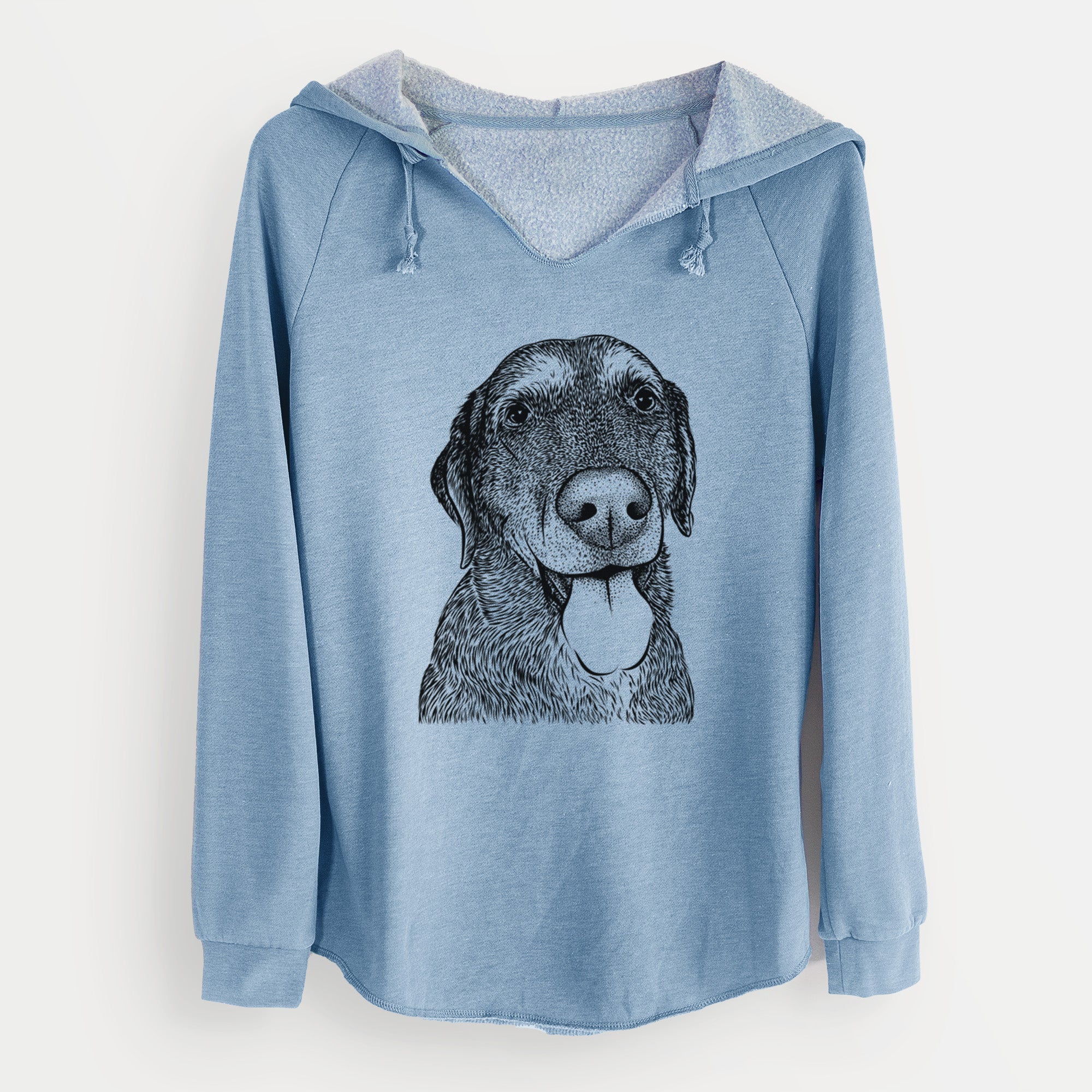 Bare Max the Labrador Retriever - Cali Wave Hooded Sweatshirt