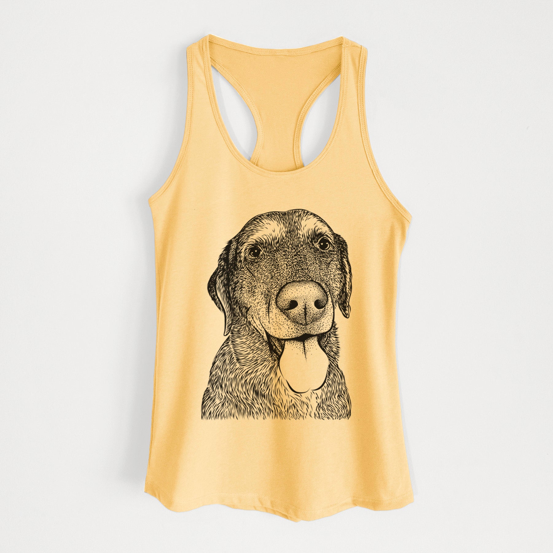 Max the Labrador Retriever - Women's Racerback Tanktop