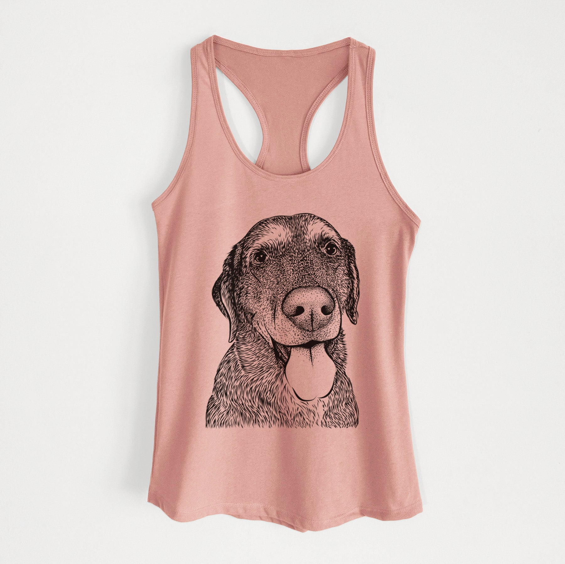 Max the Labrador Retriever - Women's Racerback Tanktop