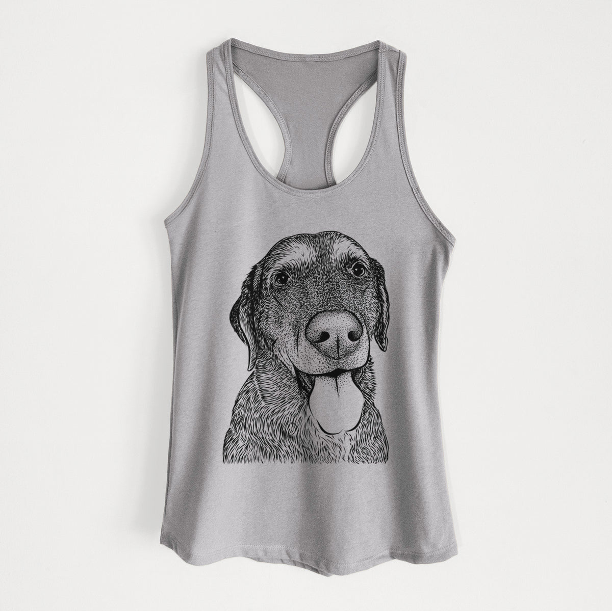 Max the Labrador Retriever - Women&#39;s Racerback Tanktop