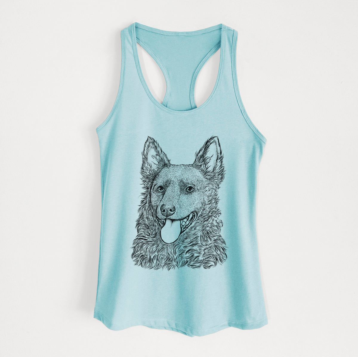 Maximo the Mudi - Women's Racerback Tanktop