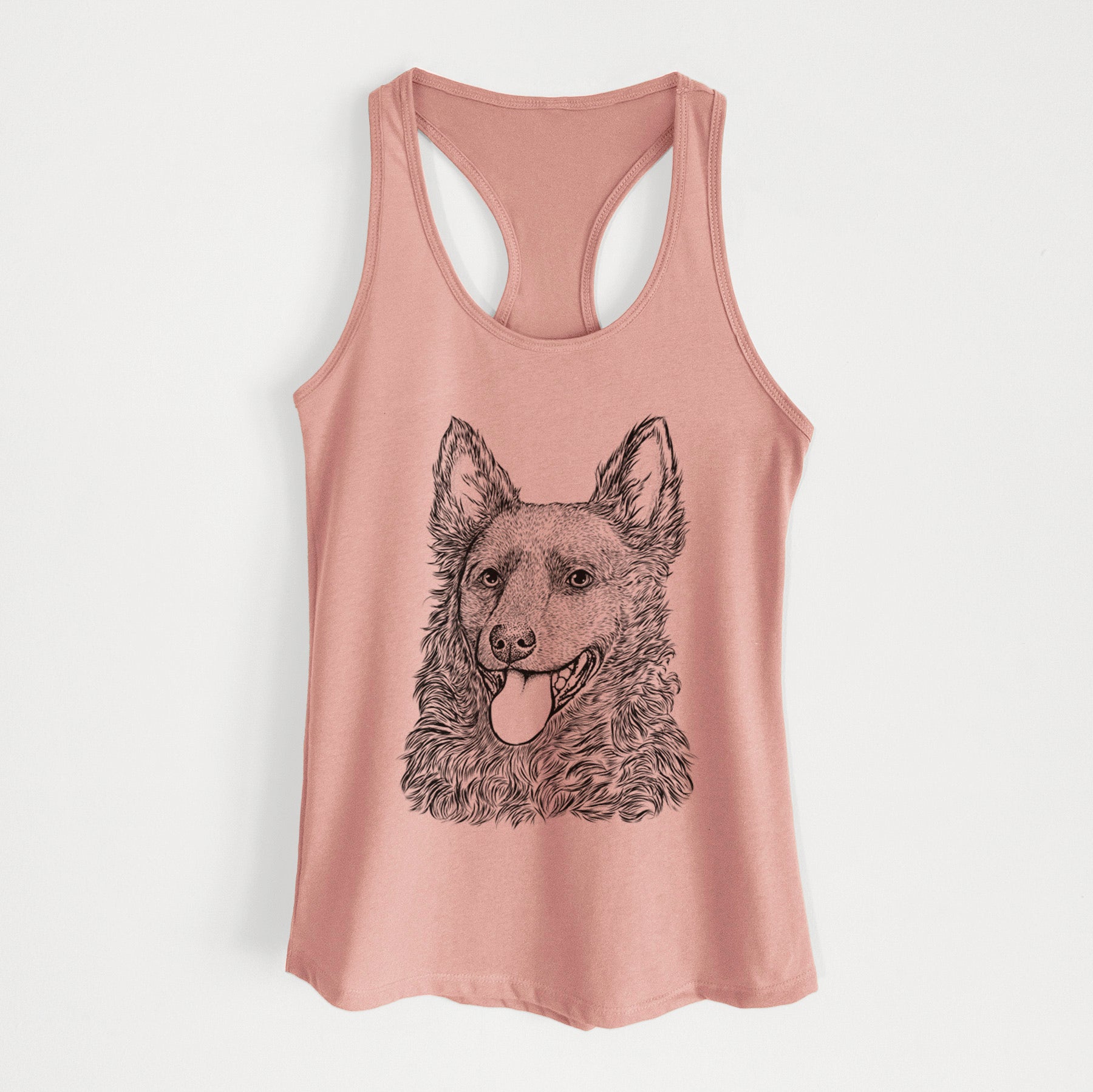 Maximo the Mudi - Women's Racerback Tanktop