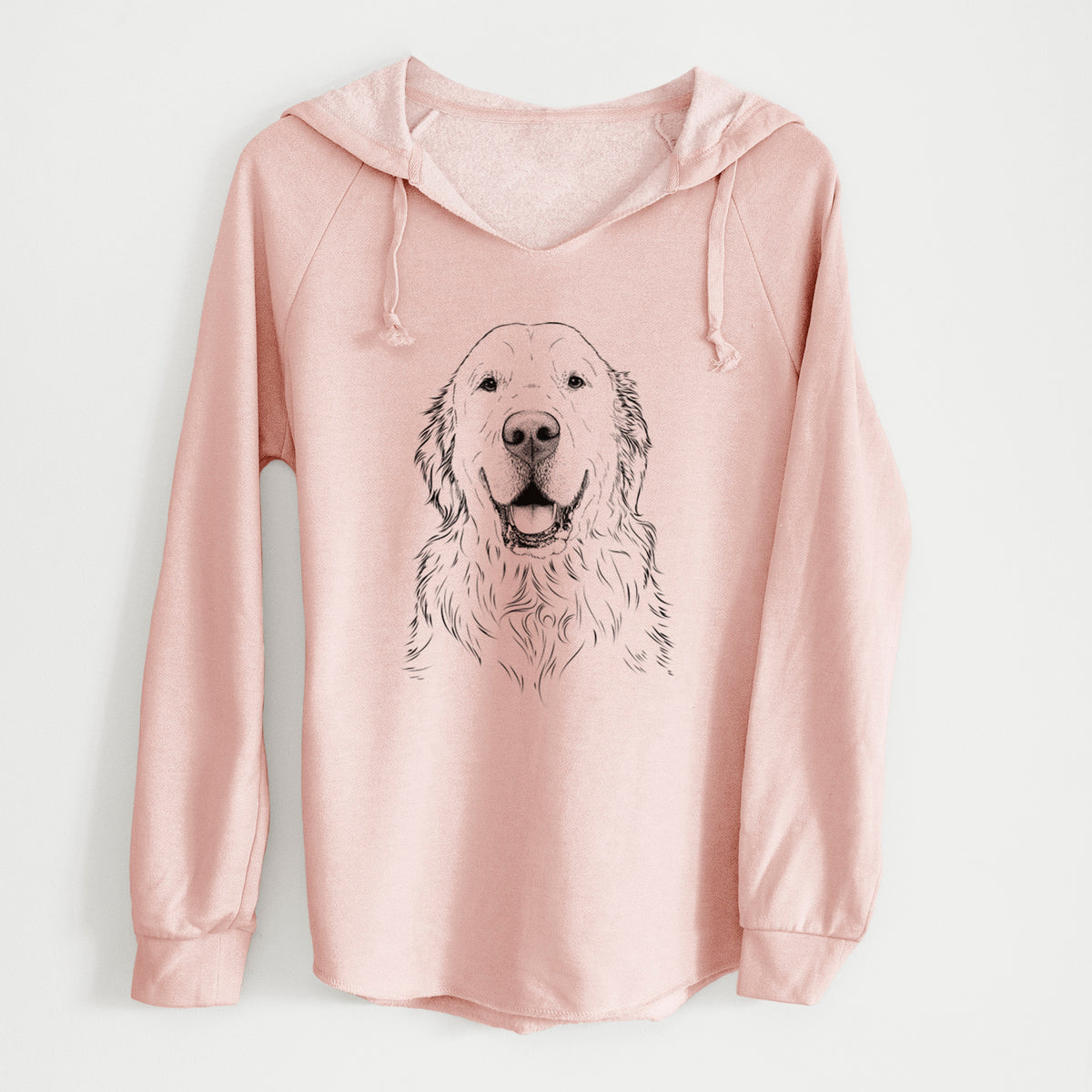 Bare Maximus the Golden Retriever - Cali Wave Hooded Sweatshirt