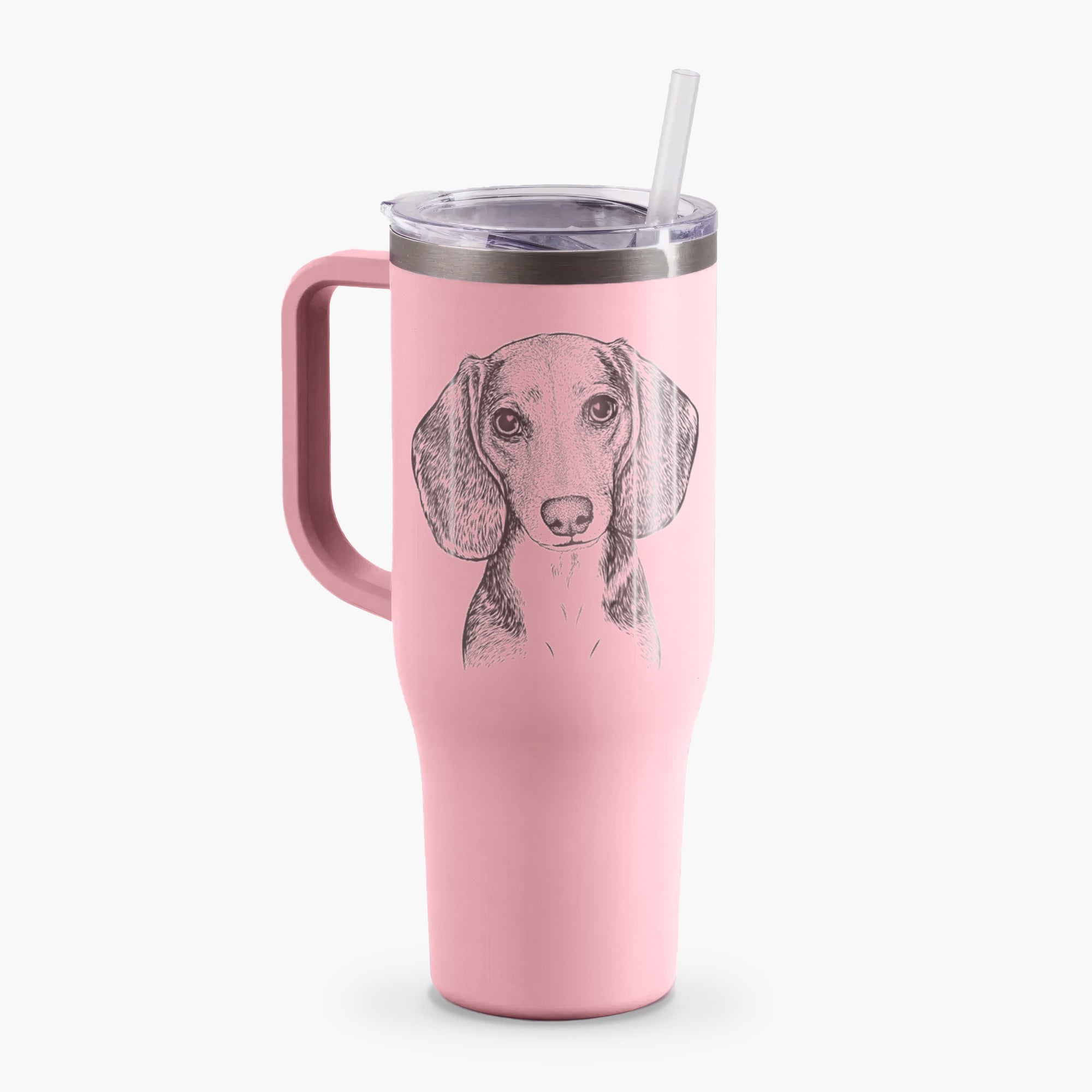 Mayor Andy the Beagle - 40oz Tumbler with Handle