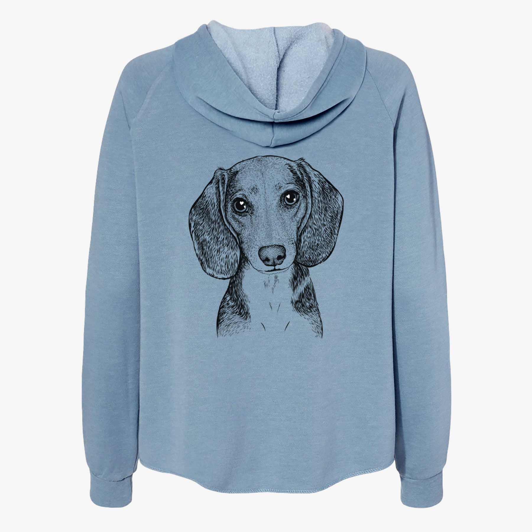 Mayor Andy the Beagle - Women's Cali Wave Zip-Up Sweatshirt