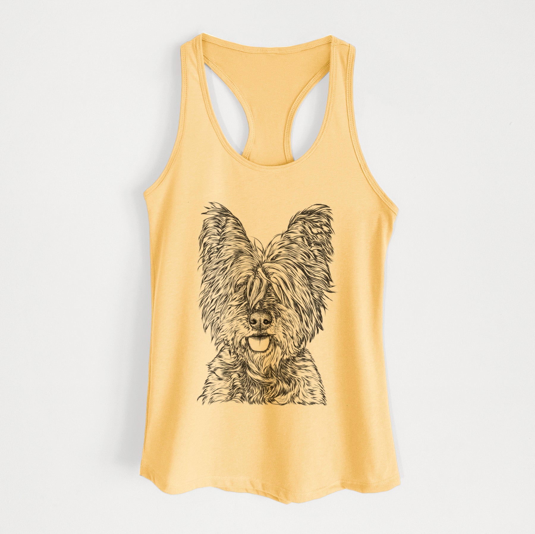 McDuff the Cairn Terrier - Women's Racerback Tanktop