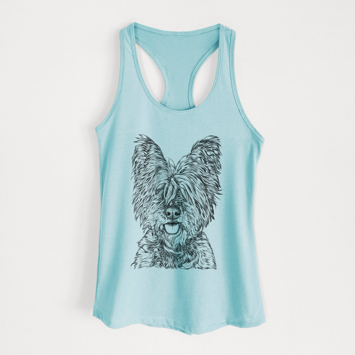 McDuff the Cairn Terrier - Women's Racerback Tanktop