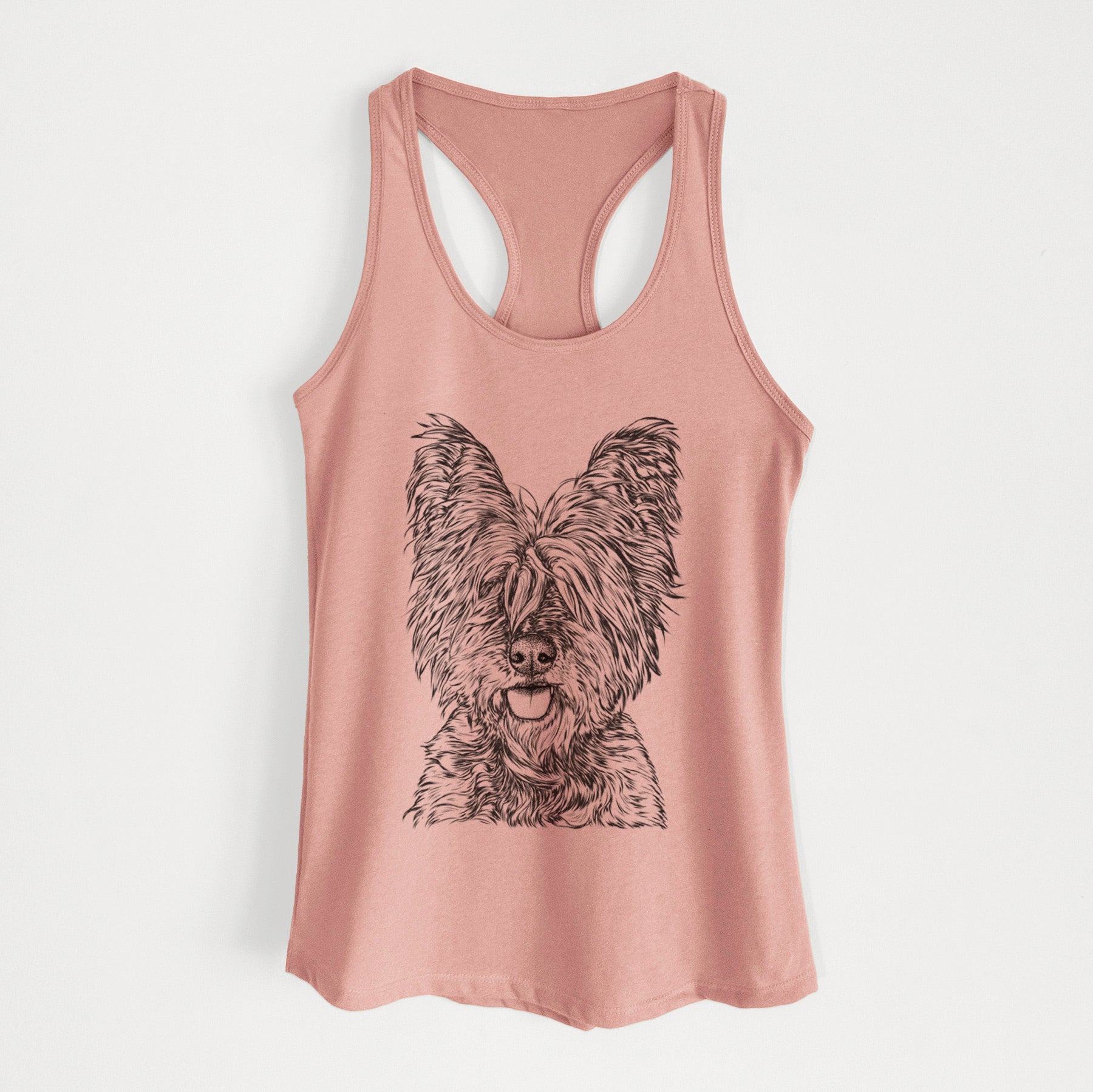 McDuff the Cairn Terrier - Women's Racerback Tanktop