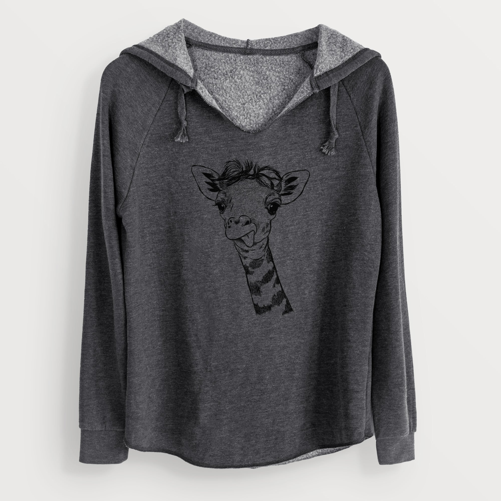 Bare Mel the Baby Giraffe - Cali Wave Hooded Sweatshirt