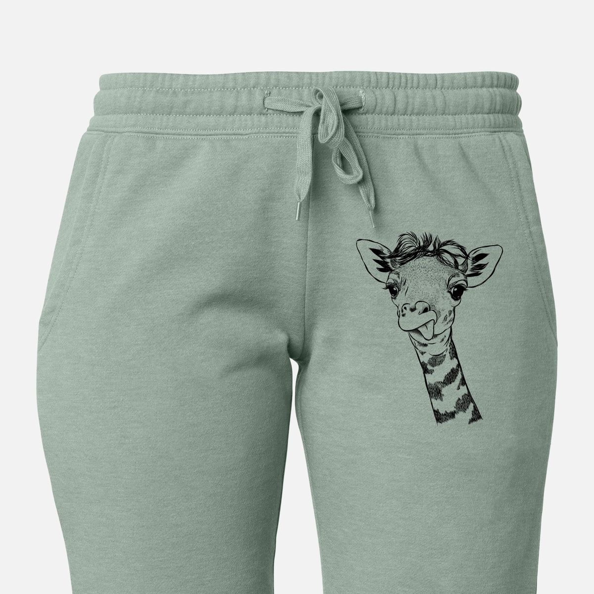 Mel the Baby Giraffe - Women&#39;s Cali Wave Joggers