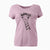 Bare Mel the Baby Giraffe - Women's V-neck Shirt