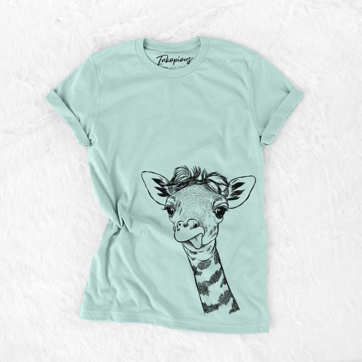 Bare Mel the Baby Giraffe - Unisex Crewneck