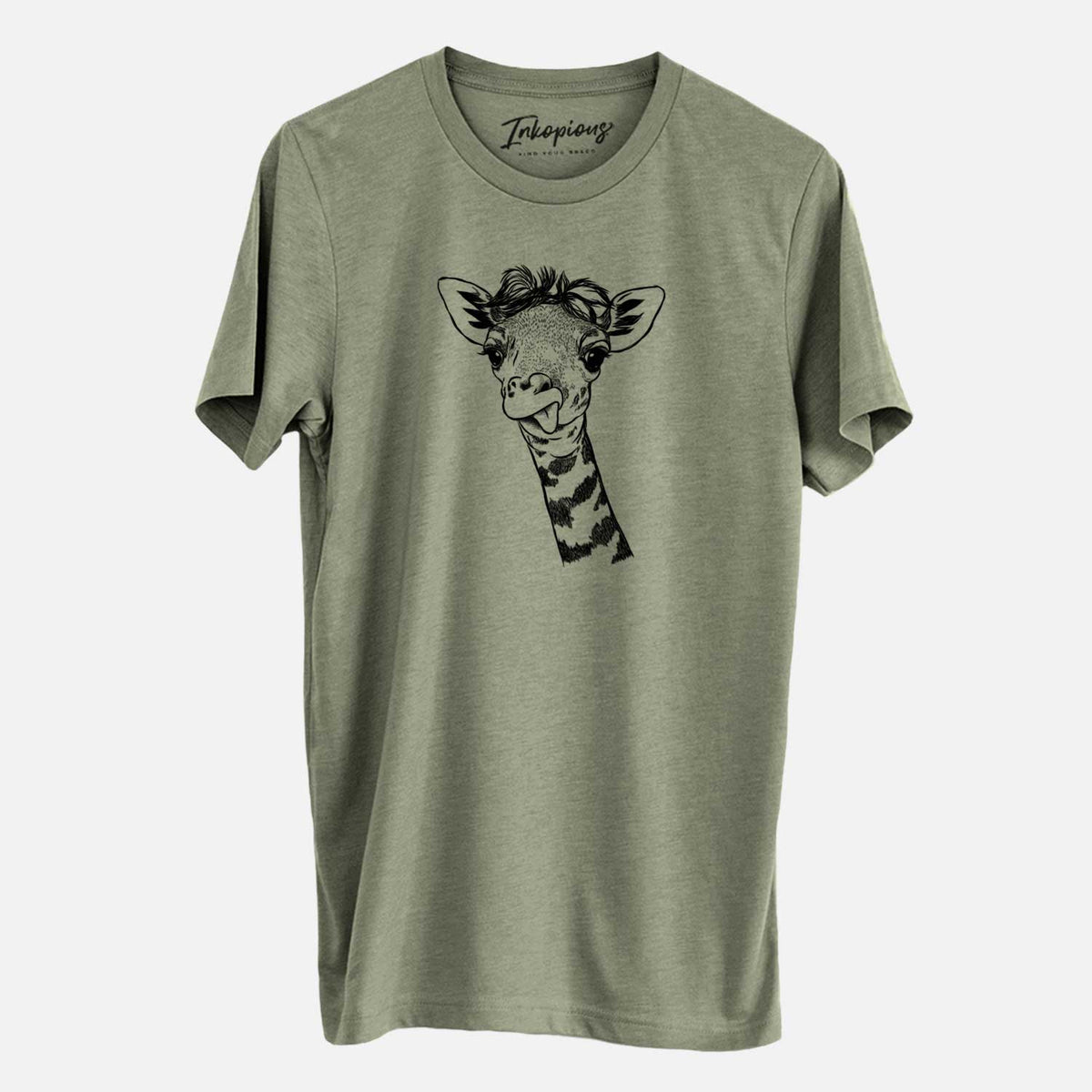 Bare Mel the Baby Giraffe - Unisex Crewneck