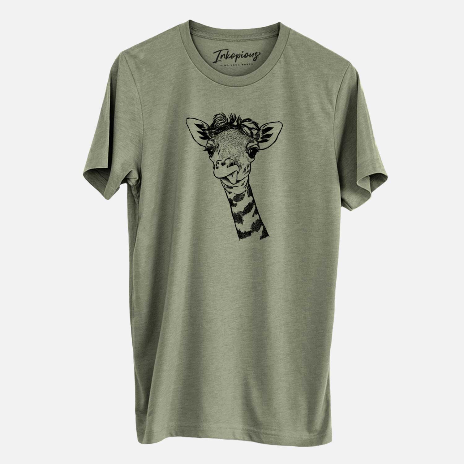Bare Mel the Baby Giraffe - Unisex Crewneck