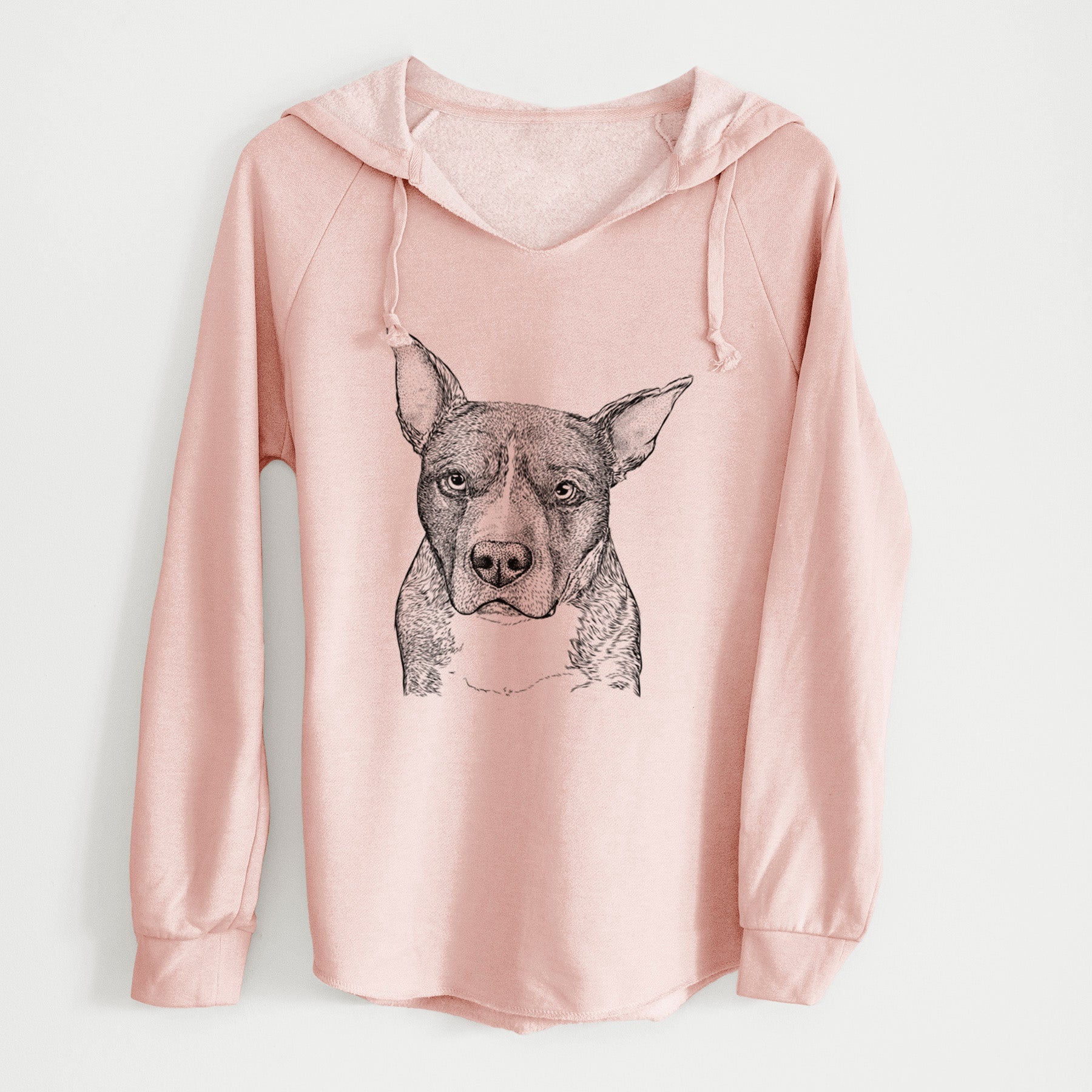 Bare Mercy the Pitbull - Cali Wave Hooded Sweatshirt