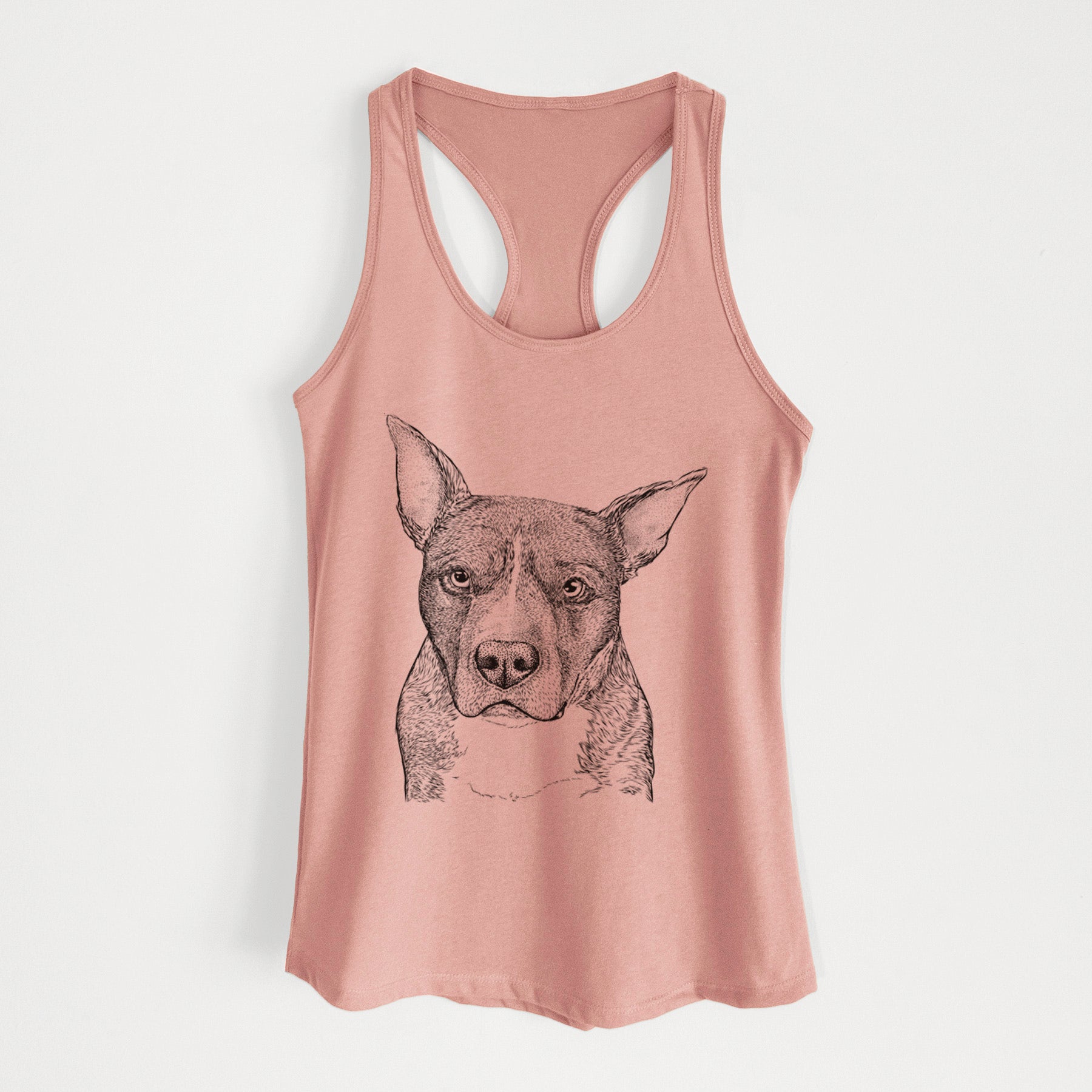 Mercy the Pitbull - Women's Racerback Tanktop