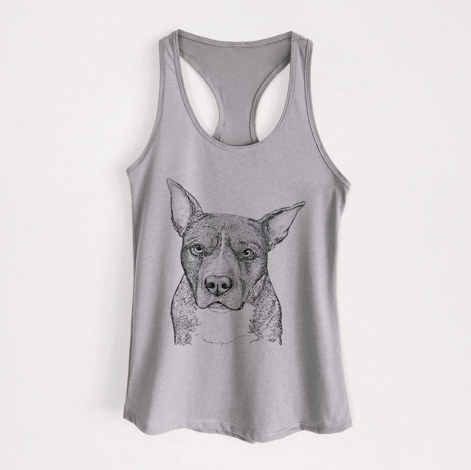 Mercy the Pitbull - Women's Racerback Tanktop