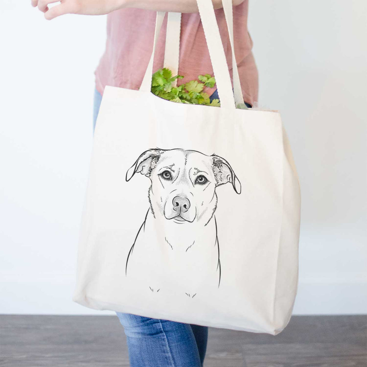 Mica the Labrador Pitbull Mix - Tote Bag