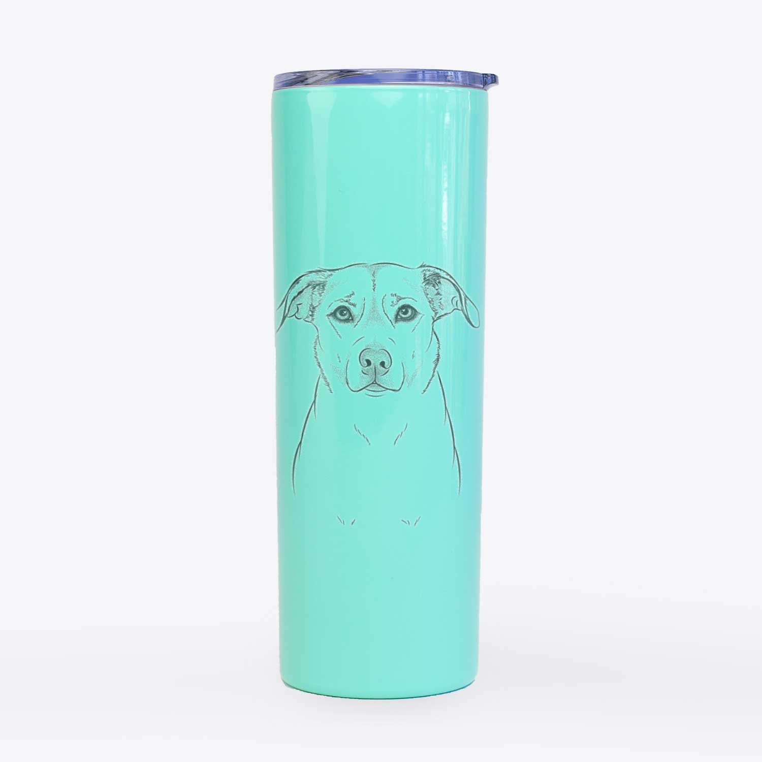 Mica the Labrador Pitbull Mix - 20oz Skinny Tumbler