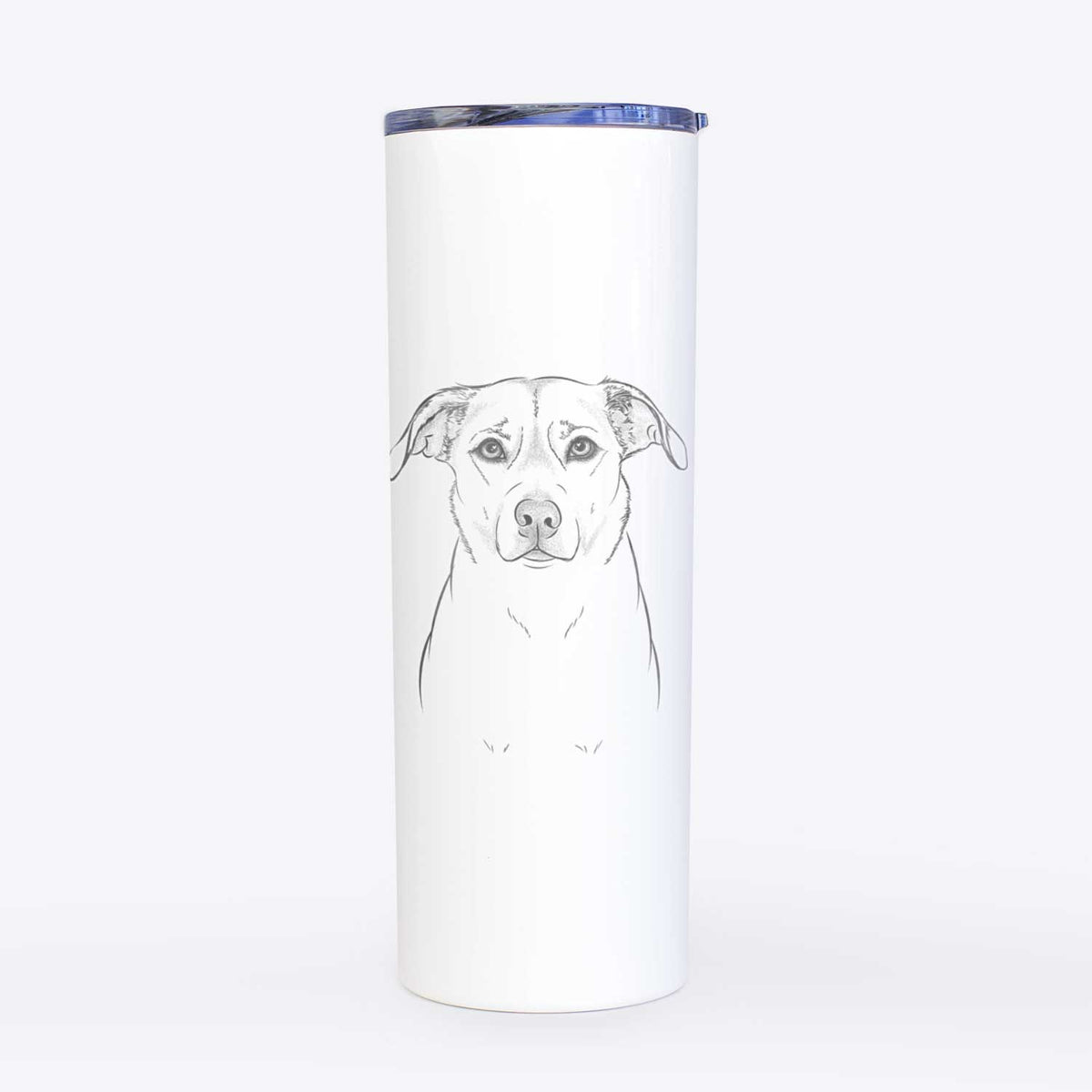 Mica the Labrador Pitbull Mix - 20oz Skinny Tumbler