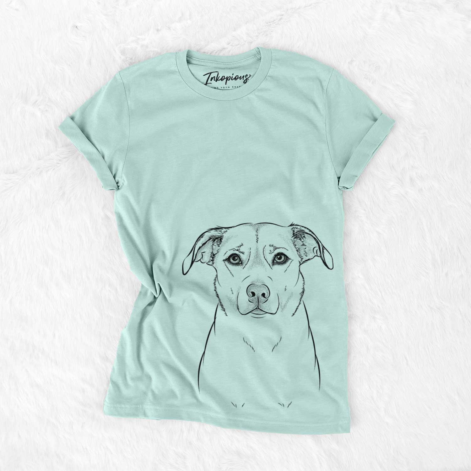 Bare Mica the Labrador Pittbull Mix - Unisex Crewneck