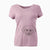 Bare Mickey the Bichon Frise - Women's V-neck Shirt