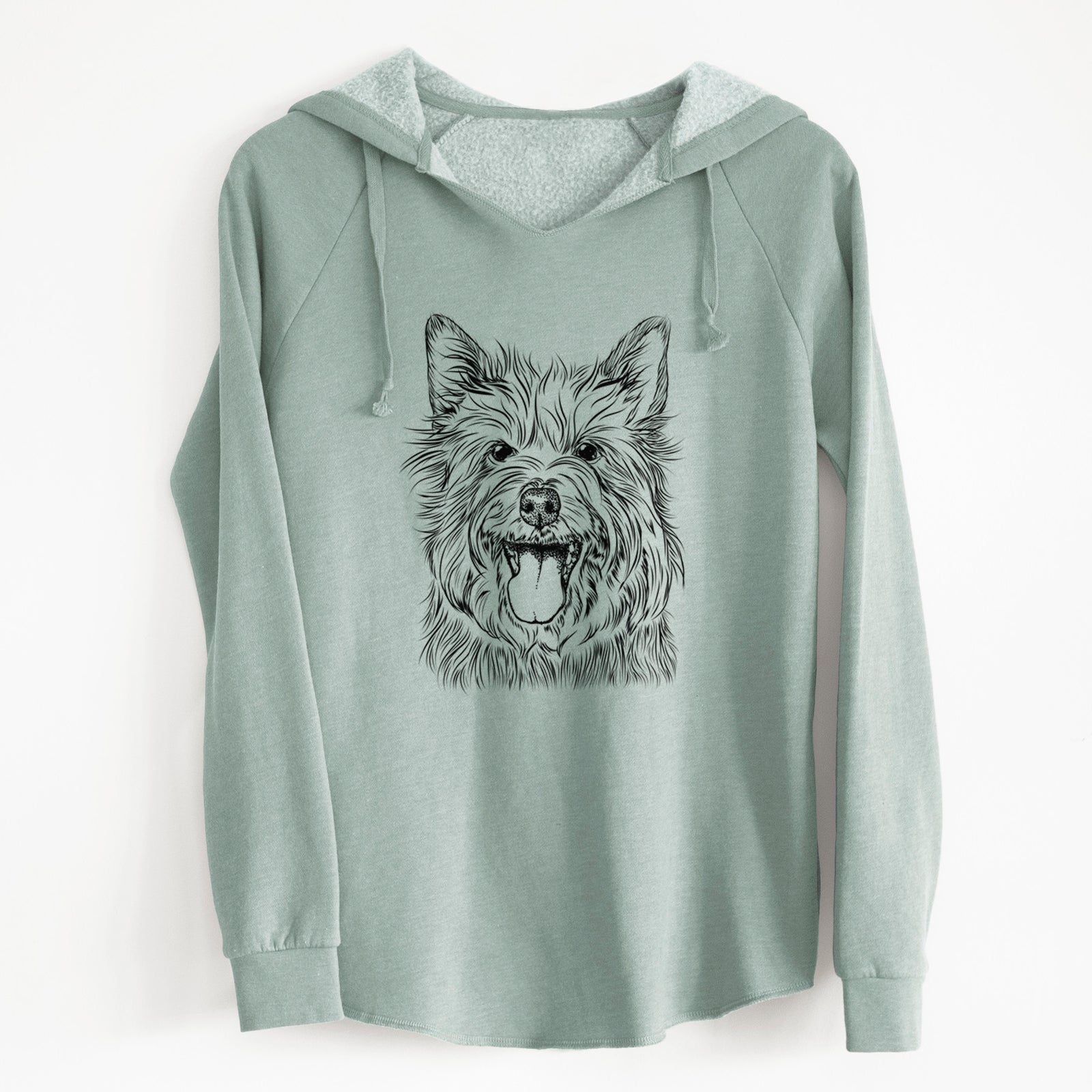 Bare Middy the Australian Terrier - Cali Wave Hooded Sweatshirt