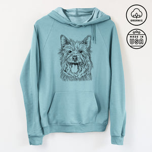 Middy the Australian Terrier - Unisex Pullover Hoodie - Made in USA - 100% Organic Cotton