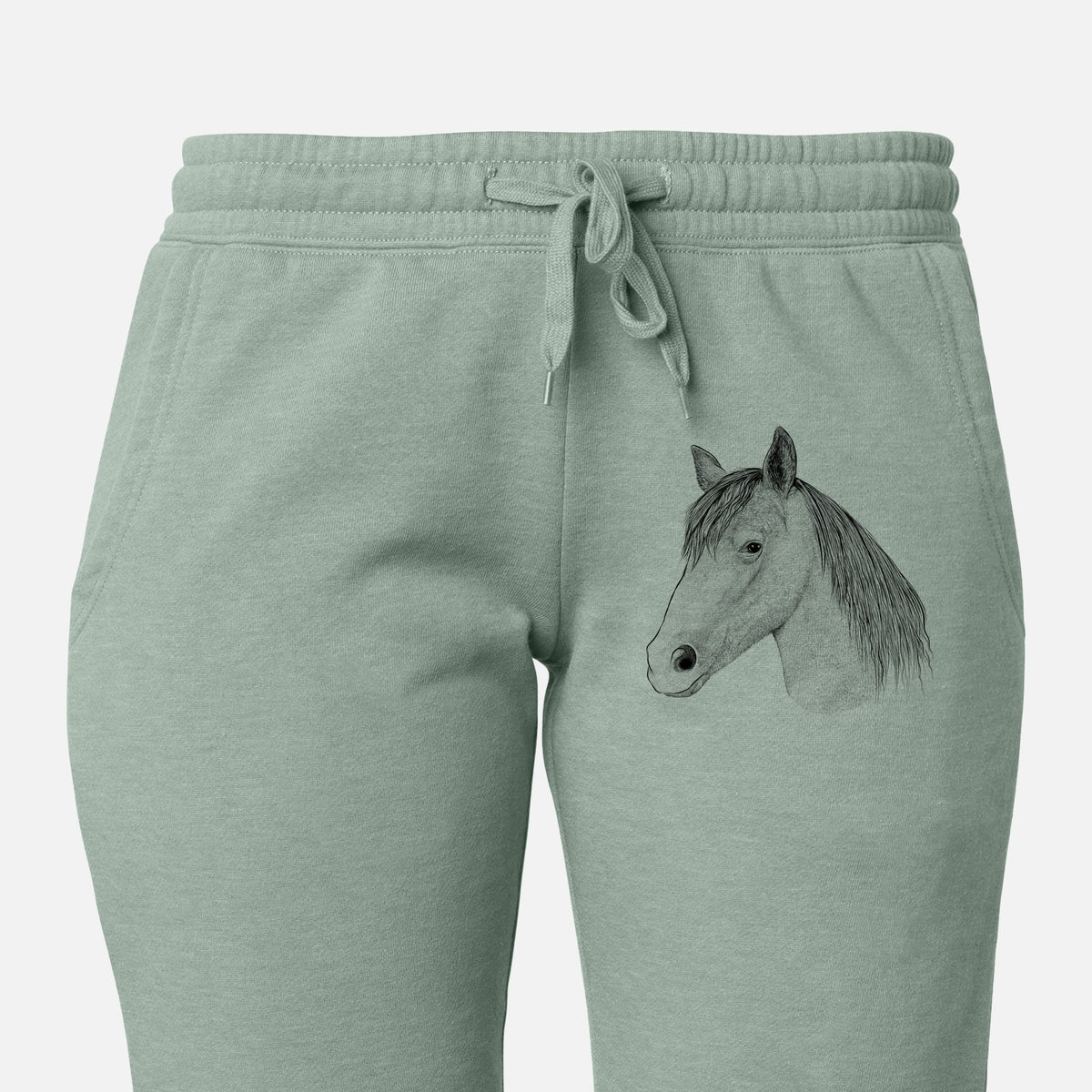 Midnight the Missouri Foxtrotter Horse - Women&#39;s Cali Wave Joggers