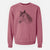 Bare Midnight the Missouri Foxtrotter Horse - Unisex Pigment Dyed Crew Sweatshirt