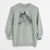 Bare Midnight the Missouri Foxtrotter Horse - Unisex Pigment Dyed Crew Sweatshirt