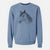 Bare Midnight the Missouri Foxtrotter Horse - Unisex Pigment Dyed Crew Sweatshirt