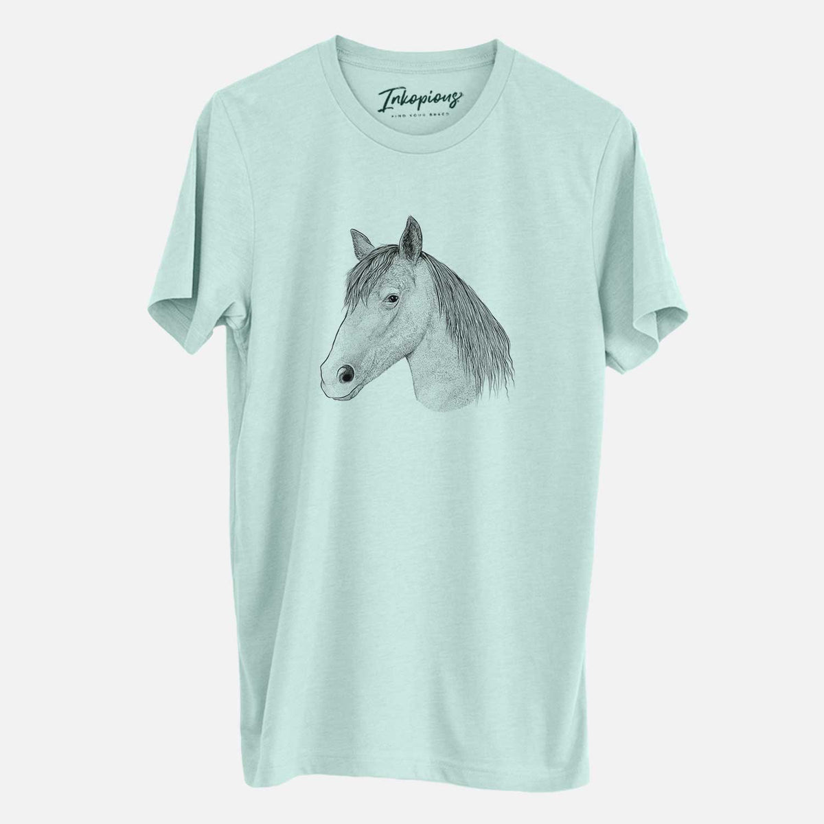 Bare Midnight the Missouri Foxtrotter Horse - Unisex Crewneck
