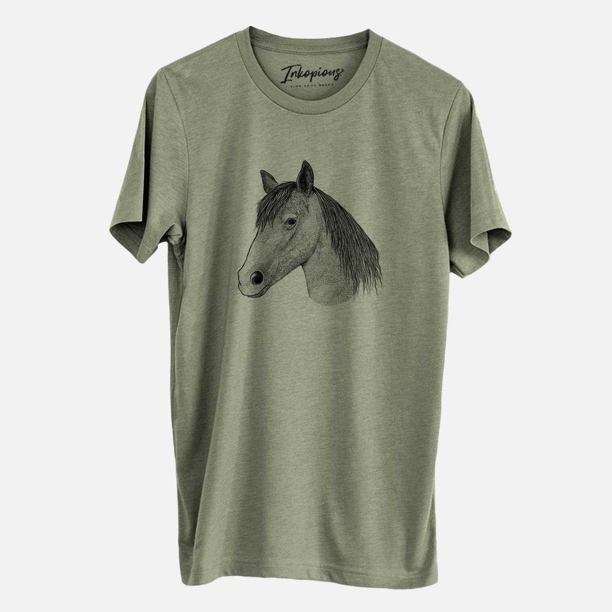 Bare Midnight the Missouri Foxtrotter Horse - Unisex Crewneck