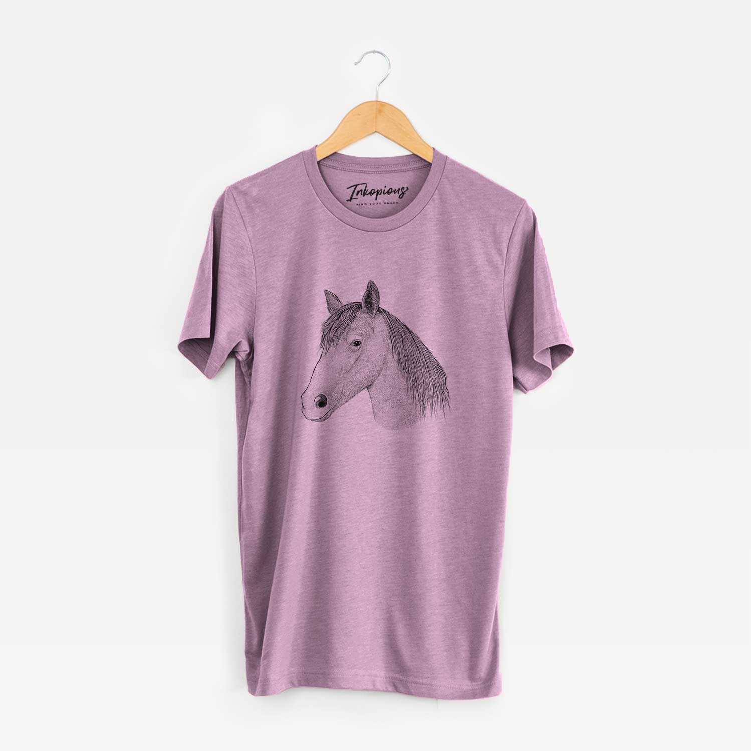 Bare Midnight the Missouri Foxtrotter Horse - Unisex Crewneck