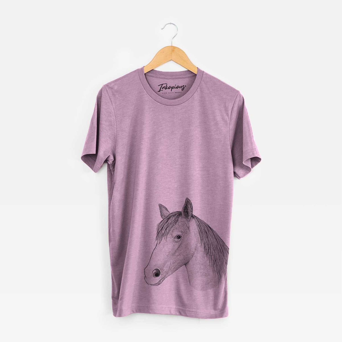 Bare Midnight the Missouri Foxtrotter Horse - Unisex Crewneck