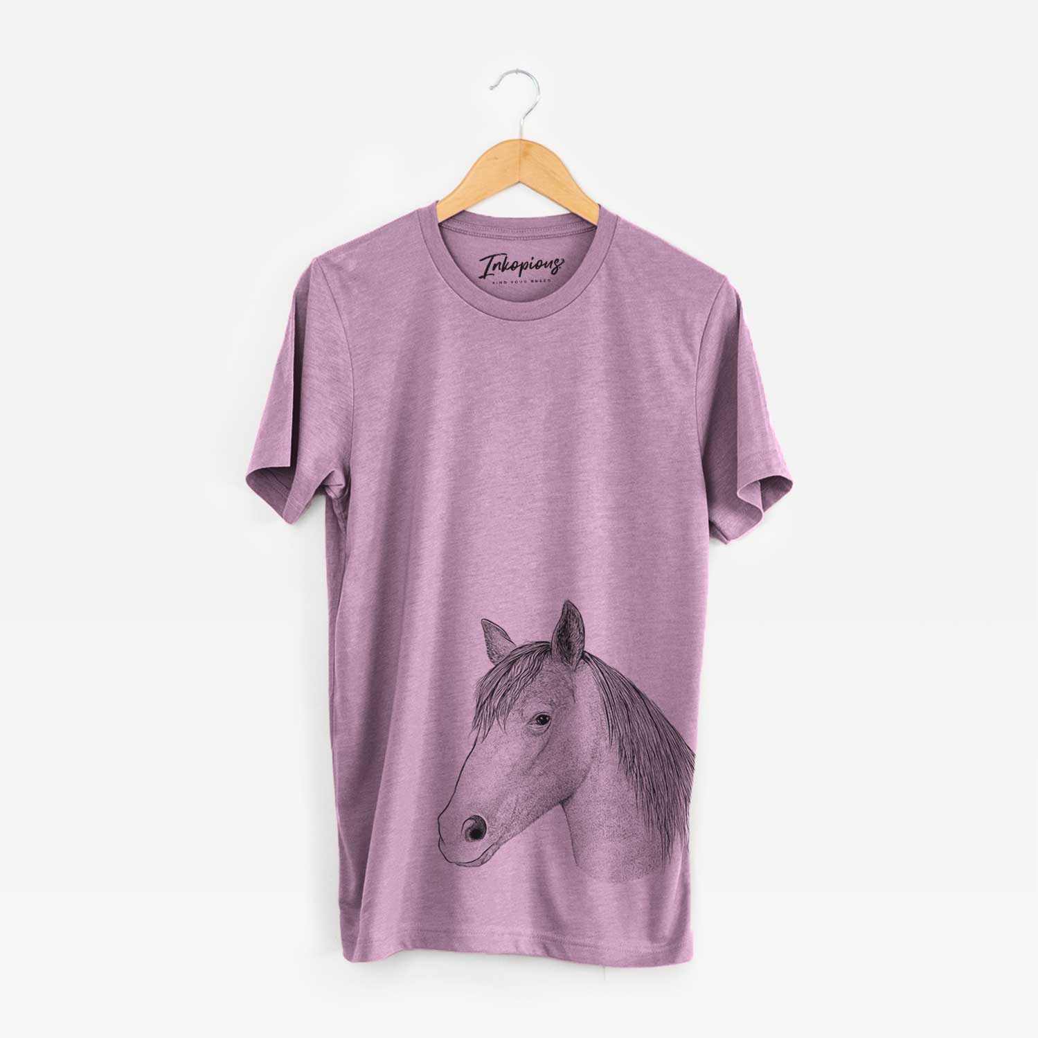 Bare Midnight the Missouri Foxtrotter Horse - Unisex Crewneck
