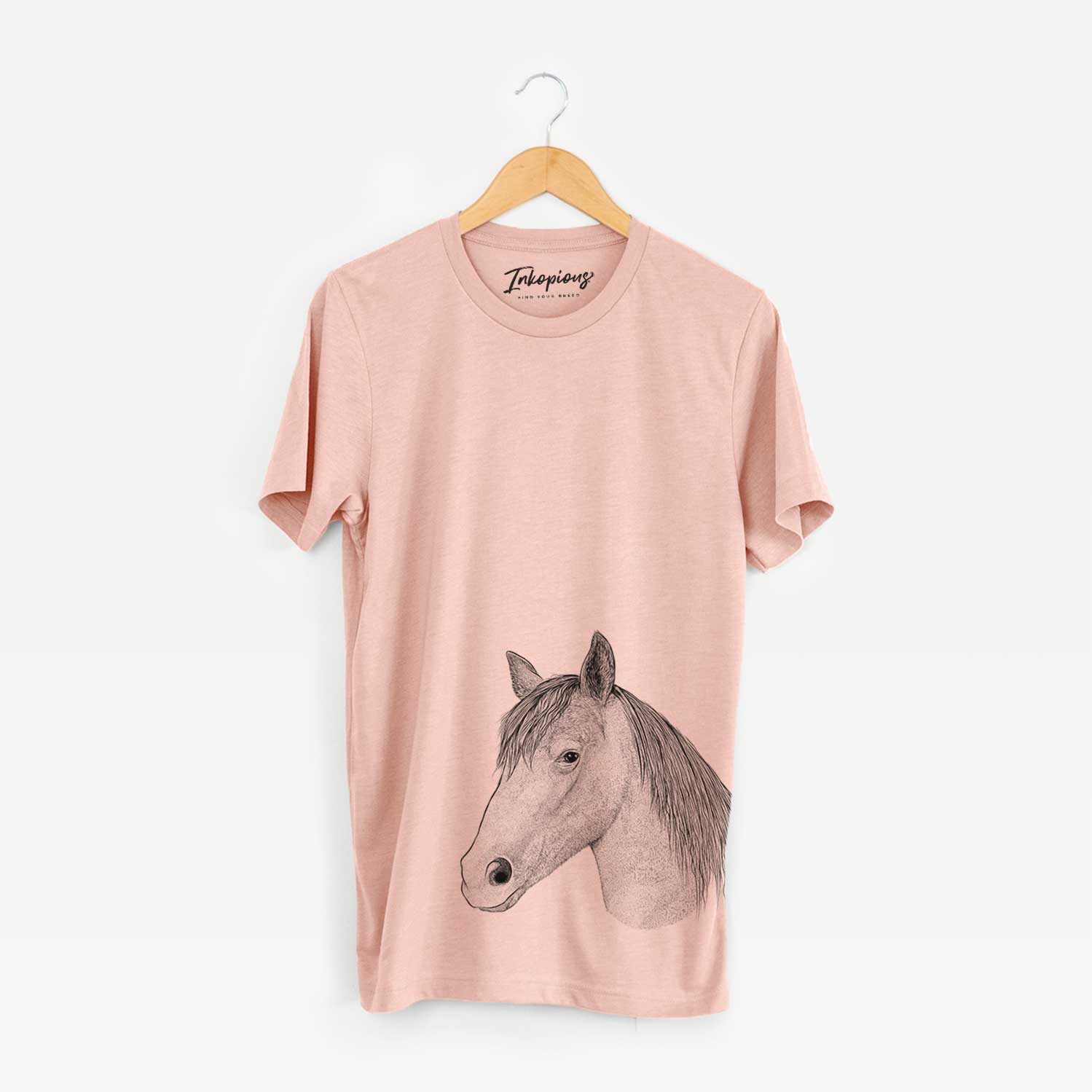 Bare Midnight the Missouri Foxtrotter Horse - Unisex Crewneck